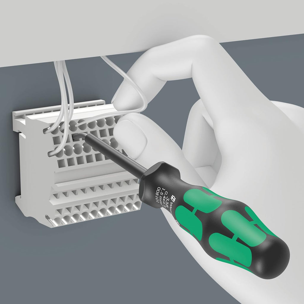 Wera Actuation Tool for Terminal Blocks - 338 Spring Cage Tool | 0.4 x 2.5 x 81 mm