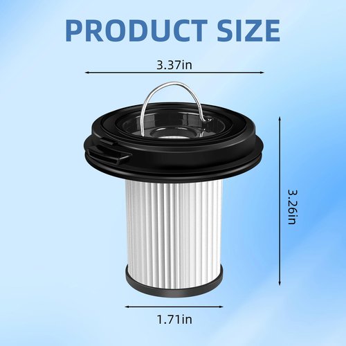 4 Pack Vacuum Filter for Bissell CleanView XR Pet 300W/CleanView XR 200W Cordless Vacuum Filter Replacement 3789 3789U 3789X 3797 3797V 3797W Replace 1638010 with 1 Little Brush by APPLIANCEMATES