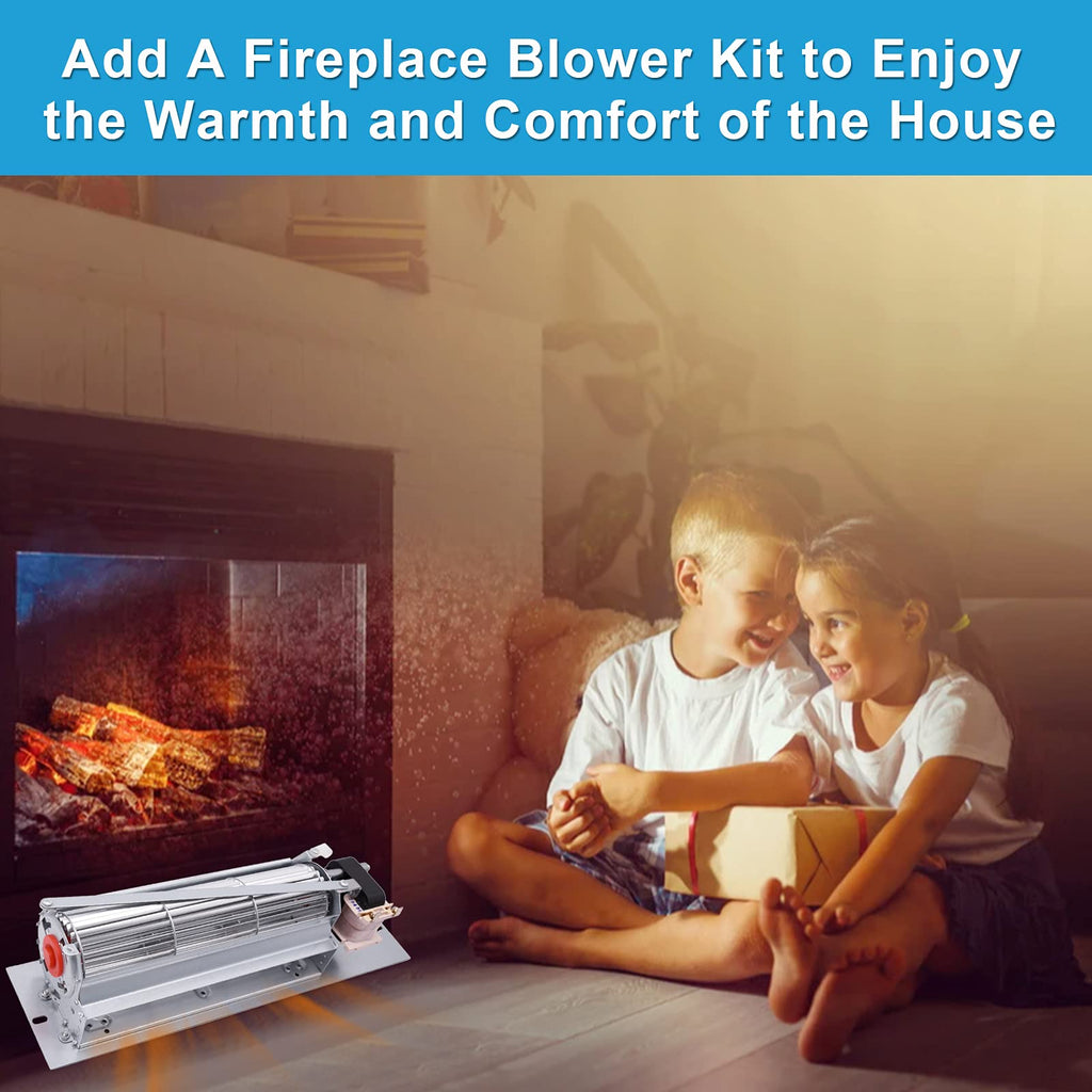 FK24 Fireplace Blower Fan Kit for Majestic, Vermont Castings, Temco & Northern Flame Fireplace, FK24 Gas Fireplace Blower Kit for Majestic 36BDVRRN 36BDVR 33BDVR 36BDVT 39BDVR RN 36LDVRRN 33LDVRRN