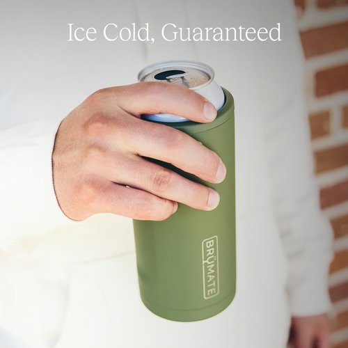BrüMate Hopsulator Juggernaut Can Cooler Insulated for 24oz and 25oz Cans | Insulated Stainless Steel Drink Holder for Large Beer, Tea, and Energy Drinks (Nightfall Blue)