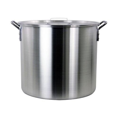 CHARD , Aluminum Stock Pot and Perforated Strainer Basket Set, 42 quart