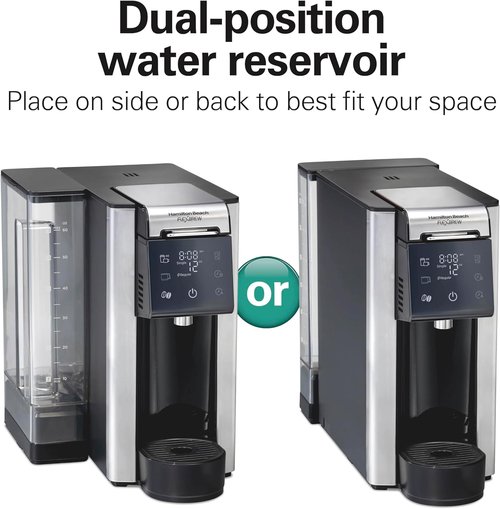 Hamilton Beach FlexBrew 5-in-1 Coffee Maker - Programmable Hot & Iced Brew, 12 Cup Capacity, Black