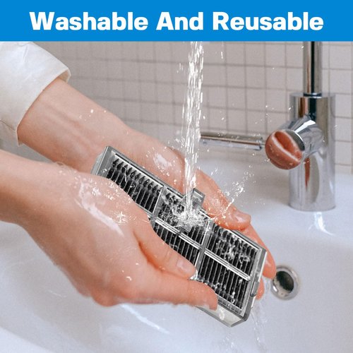 L40 Ultra Replacement HEPA Filters is compatible with Dreame X40 Ultra/L10s Pro Ultra Heat/X30 Ultra/L10s Ultra Gen 2/Mova P50 Ultra/P50 Pro Ultra/P10 Pro Ultra Robot Vacuum Filter（6 Pack）