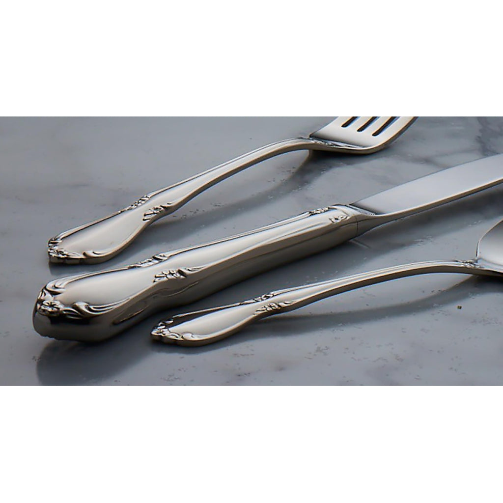 Oneida Silverware Set, Chateau Fine Flatware 4-Piece Salad Forks Set, Service For 4, 18/10 Stainless Steel Forks, Mirror Finish, Dishwasher Safe, Utensils, Metal Salad Fork (Silver, 4 Piece)