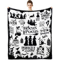 Metawu Halloween Blanket,Witch Flannel Throw Blankets, for Kids Women,Halloween Throw Blanket for Couch Sofa Bed Chair Decorations 50 x 60 inches