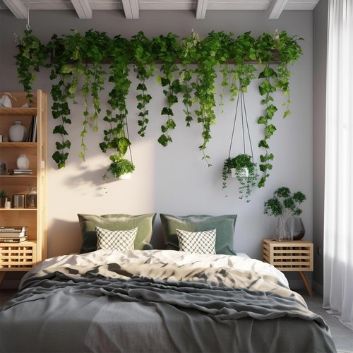 HXWEIYE 12 Pack Fake Vines - Artificial Ivy Greenery Garland for Bedroom & Wedding Decor | Indoor/Outdoor Use