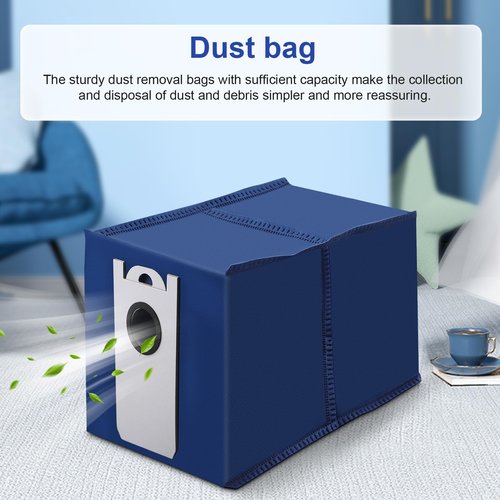 9pcs Vacuum Parts For BObsweep For in/For Robotic Vacuum Cleaner Accessories, 1 Main / 2 Side Brushes, 2 Replacement, 2 Microfiber Mop Pads, 2 Bags