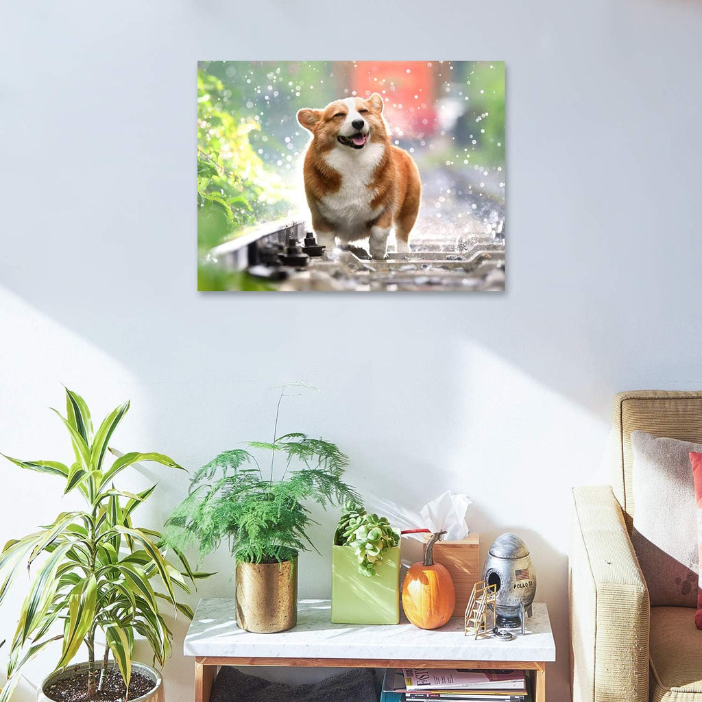 Personalized Canvas Print by [Brand Name] - Custom Photo Wall Art for Bedroom & Living Room (8" W x 6" H)