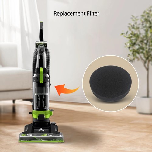 Cherimo 3333 Filter Compatible with Bissell 3333 3313 3332 3313U 3335 2191U 2191 2692 2190 2190V PowerForce Helix Turbo Rewind Pet Upright Vacuum (4 foam filters +4 felt filters)