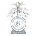 25th Anniversary Centerpiece Party Accessory (1 count) (1/Pkg)
