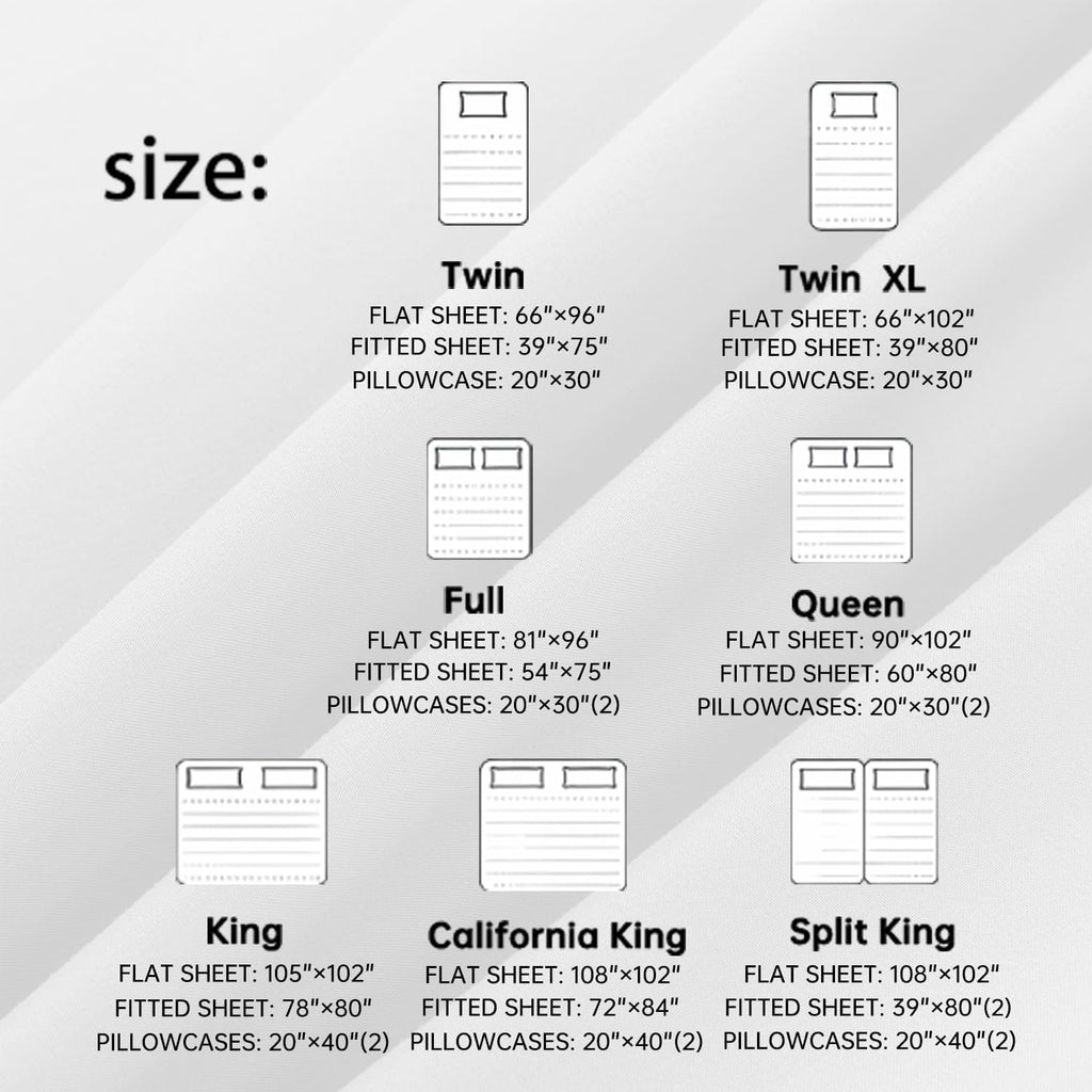 Queen Sheet Set - 4-Piece Soft Microfiber Bed Sheets | Breathable, Deep Pocket, Hotel Luxury, Oeko-Tex Certified - White