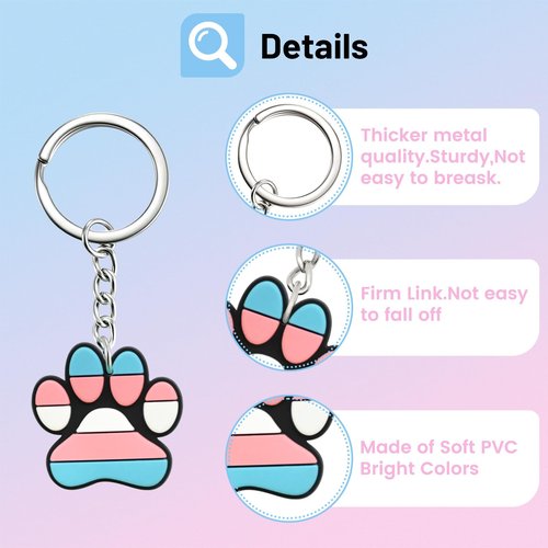 Papacharms Bulk Keychains 20pcs Random Different Keychain Lot Lovely Cool Key Chains for Student Prize Birthday Gift Party Favor