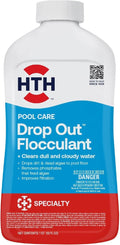 HTH 67080 Pool Care Flocculant - Quickly Clears Cloudy Water for Crystal Clear Pools