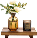 Acacia Wood Riser - Decorative Kitchen & Bathroom Tray Stand | Versatile Soap Dish Holder