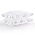 Fruit of the Loom Avocado Gusset Pillows 2 Pack – Ultra Comfort, Machine Washable (Standard/Queen 19x27x1.5)
