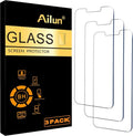 Ailun Tempered Glass Screen Protector - 3 Pack for iPhone 17e, 16e, 14, 13 | 6.1 Inch, Case Friendly