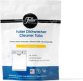 Fuller Dishwasher Cleaner Tabs - Lemon Scent - Eliminates Limescale & Grease - Septic Safe, All Dishwasher Types - (Pack of 1)