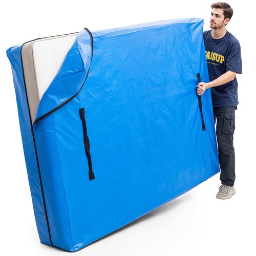 TAILI Queen Mattress Bags for Moving and Storage, Heavy Duty Moving Supplies Mattress Cover with Reinforced Handles, Storage Cover Essentials Packing Protector