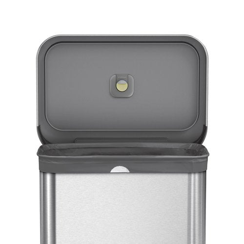 simplehuman Code M 40 Count, Genuine Odorsorb Custom Fit Liners, Drawstring Odor Absorbing Trash Bags in Dispenser Packs, 45 Liter / 12 Gallon