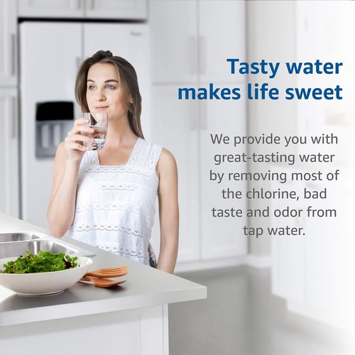 Waterdrop AP5527 Post Water Filter Cartridge, Model No.WD-W59, Replacement for Aqua-Pure® AP5527, 5598101, AP-RO5500, APRO5500 System (Pack of 2)