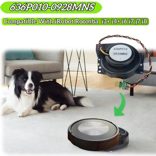 IXGPUTS Upgrade Vacuum Cleaner Engine Ventilation Motor Fan Compatible with iRobot Roomba i1 i2 i3 i4 i5 i6 i7 i8 i9 J8 J9 Sweeper Fan Module, Smart Sweeper Fan Vacuum Motor Replacement Accessories