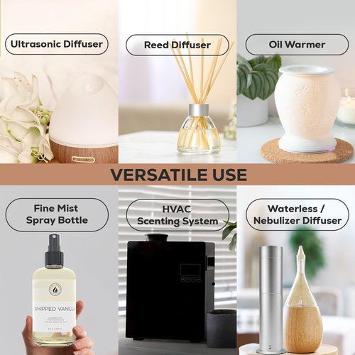 Aroma Country Whipped Vanilla Diffuser Oil - Luxury Essential Oil for Long-Lasting Home Fragrance | 8.5 Fl. Oz