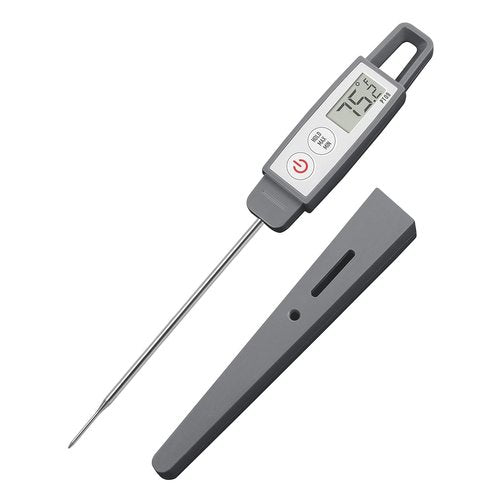 Lavatools PT09 Digital Thermometer - Super-Quick Commercial Grade for Cooking, Meat & Candy | 4.5" Probe, Splash Proof, °C/°F Toggle