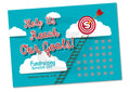 Help Us Reach Our Goals Fundraising Scratch Off Cards (20 Cards)- Raise $2,000. You Keep All The Profit!…