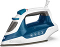 BLACK+DECKER Easy Steam Compact Iron - Dual Position Cord, TrueGlide Non-Stick Soleplate, Vertical Steam