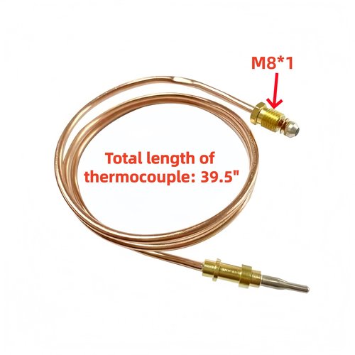 39.5" Gas Heater Thermocouple Replacement for Desa LP Vent Free Wall heater 098514-01 098514-02