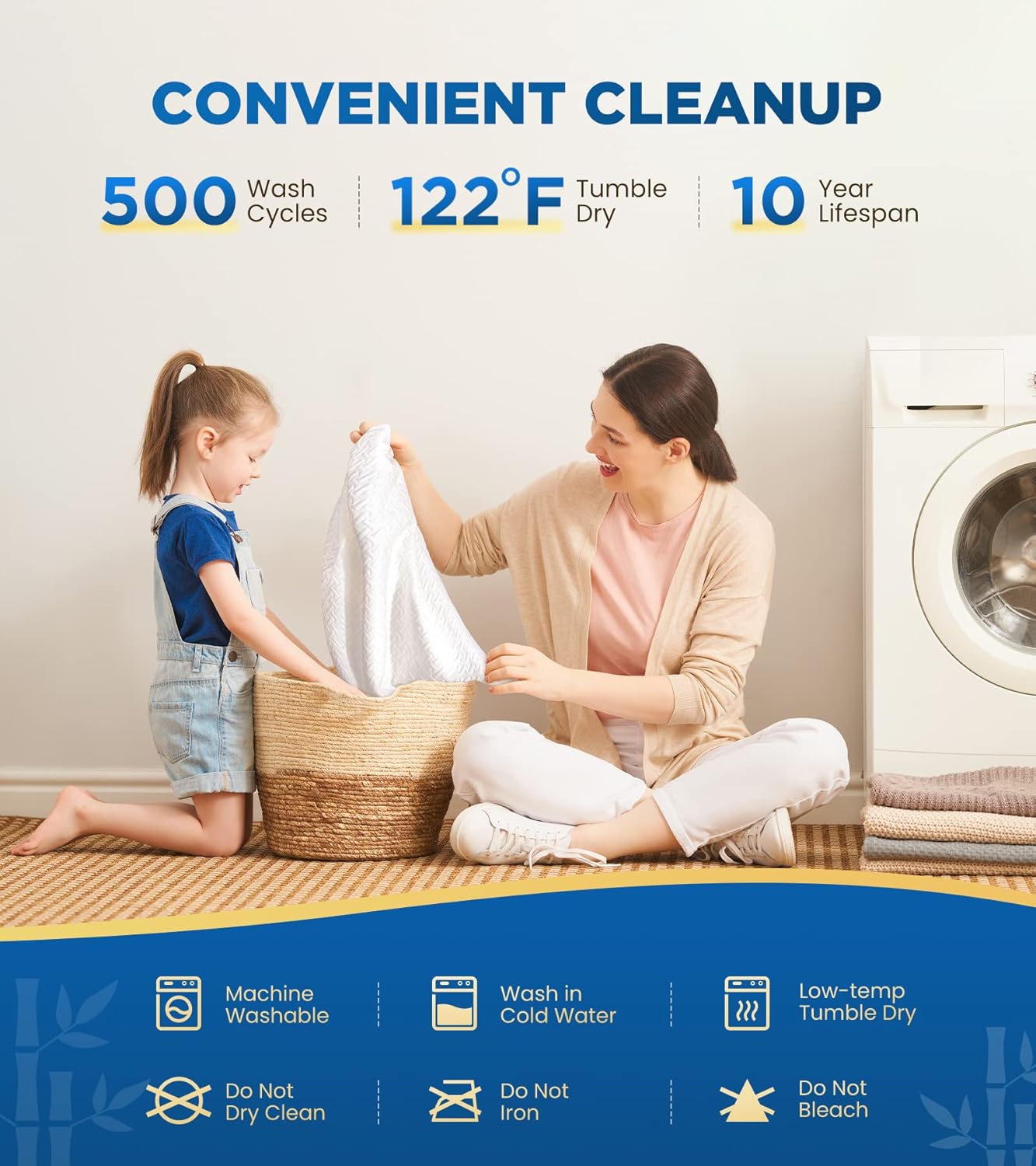Skiennix 100% Waterproof Queen Mattress Protector - Breathable Cooling Hypoallergenic Cover | 8-21'' Deep Pocket