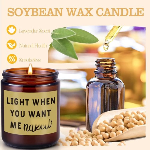 Scented Candle Men Women Newly Wed Engaged Engagement Married Wedding Day Registry Newlyweds Christmas Couple Groom Him Gifts Cute Accessories Funny Items Unique Cool Stuff Who Have Everything