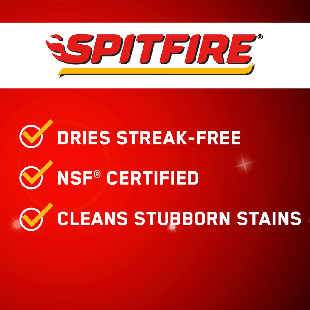 Spitfire CBD540045 Professional All Purpose Liquid Power Cleaner, Heavy Duty Degreaser Removes Resin, Paint, Oil, Ink, Gum, Pine Scent, Ready-to-Use Refill, 1-Gallon