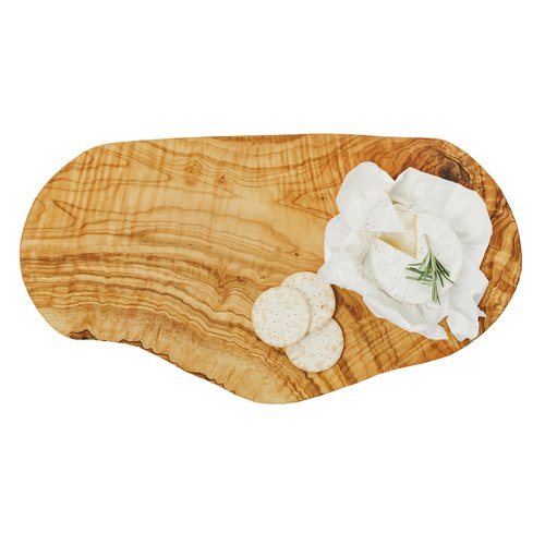 Naturally Med - Olive Wood Cutting Board/Cheese Board - 18 Inch - Large