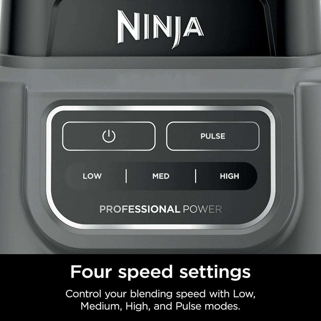 Ninja Professional Blender - 72 Oz Capacity with 1000-Watt Base & Total Crushing Technology | Black