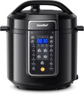 Comfee’ 12-in-1 Electric Pressure Cooker - Versatile Multi-Cooker with Non-Stick Pot | 6 Quart Black