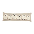 Mud Pie Long Sheep Pillow, 35" x 11"
