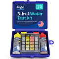 Lupo 3-in-1 Pool Test Kit - Accurate Testing for Chlorine, Bromine & pH | Ideal for Residential Pools & Spas