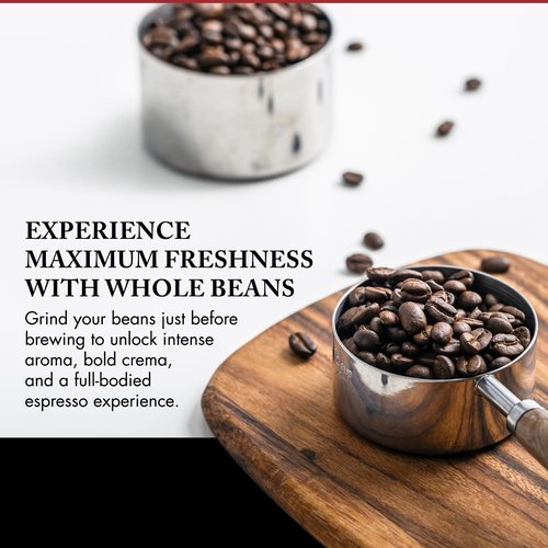 Caffe D’arte Meaning of Life Ground Coffee – Medium‑Dark Roast, Well‑Balanced Flavor, Roasted in Seattle, Ideal for Drip Brewing, 5 lb