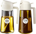 YARRAMATE Oil Sprayer - 16oz Clear & Dark Brown Design for Easy Cooking & Grilling
