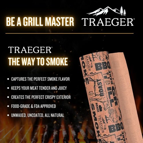 Traeger Grills BBQ Butcher Paper Roll 75'