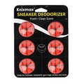 Knixmax Shoe Deodorizer Balls Strong, Odor Eliminator for Sneaker Gym Bag Closet Locker, Work Boot Drawer Freshener, Unpleasant Smell Remover Ball for Men Women Teens, 6 Packs Cologne Basketball