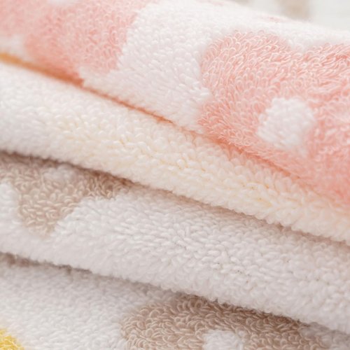 Kissvian 2 Pack Cute Cat Hand Towel Set Cartoon Animal Decorative Home Bathroom Kitchen Towels Face Washcloths for Cat Lovers Kids