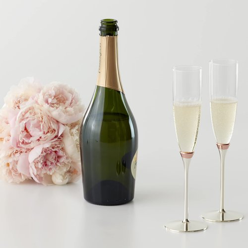 Kate Spade New York Rosy Glow 2-Piece Champagne Flute Set