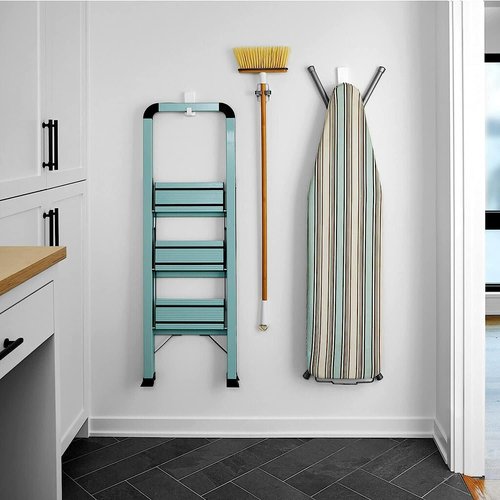 Command 10 lb XL Heavyweight Hook - Damage-Free Adhesive Wall Hooks for Organization & Storage | 2 Hooks & 6 Strips