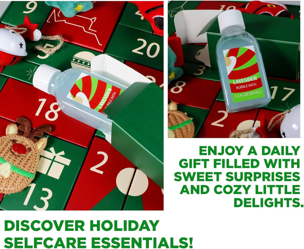 Advent Skincare Calendar 2025 - 24-Day Beauty Countdown for Women | Perfect Holiday Gift Set