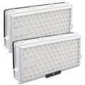 Active AirClean SF-HA50 Filter Replacement Compatible with Miele Vacuum Cleaner HA50 S4 S5 S6 S8 S8000 S8999 S6000 S6999 Series,Complete C2 C3 (2 Pack)
