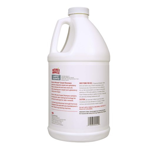 Nature's Miracle Carpet Shampoo, Deep-Cleaning Stain and Odor Remover