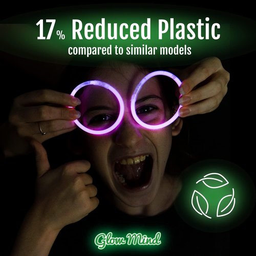 300 Ultra Bright Glow Sticks by Glow Party | Halloween Glow in the Dark Party Supplies - 8" Glowsticks with Bracelets & Necklaces