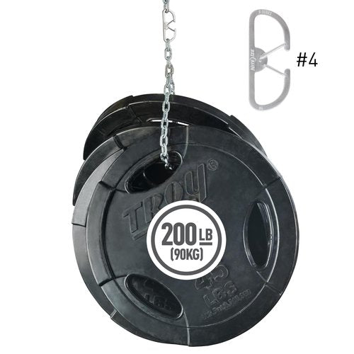 Nite IZE B-Series Dual Carabiner, Stainless Steel Heavy Duty Everyday Carry Carabiner, Size #4